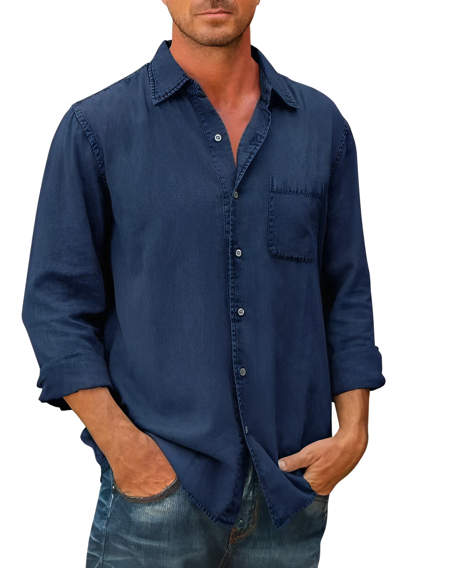Relaxed Fit Polo Shirt for Men