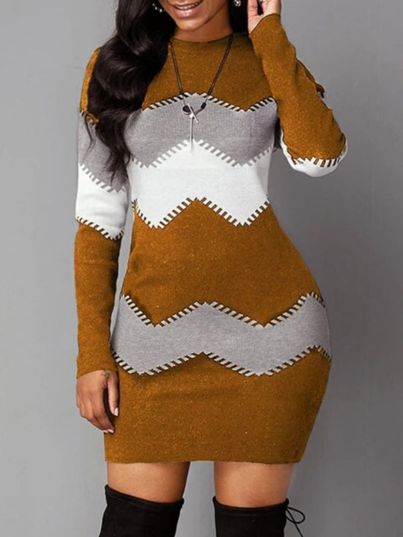 Trendy Ladies Short Sleeve Bodycon Summer Dress