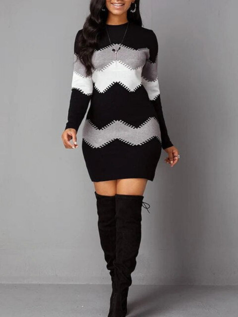 Trendy Ladies Short Sleeve Bodycon Summer Dress - BritishElegance