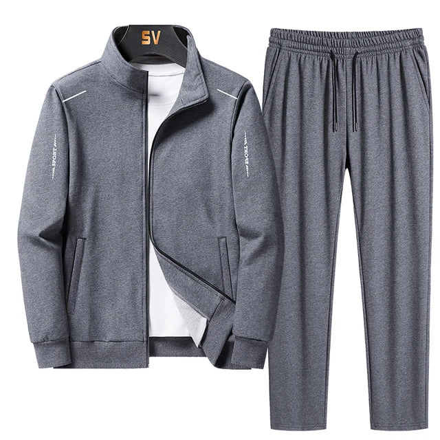 Men's Sporty 2 Piece Track Suit Set