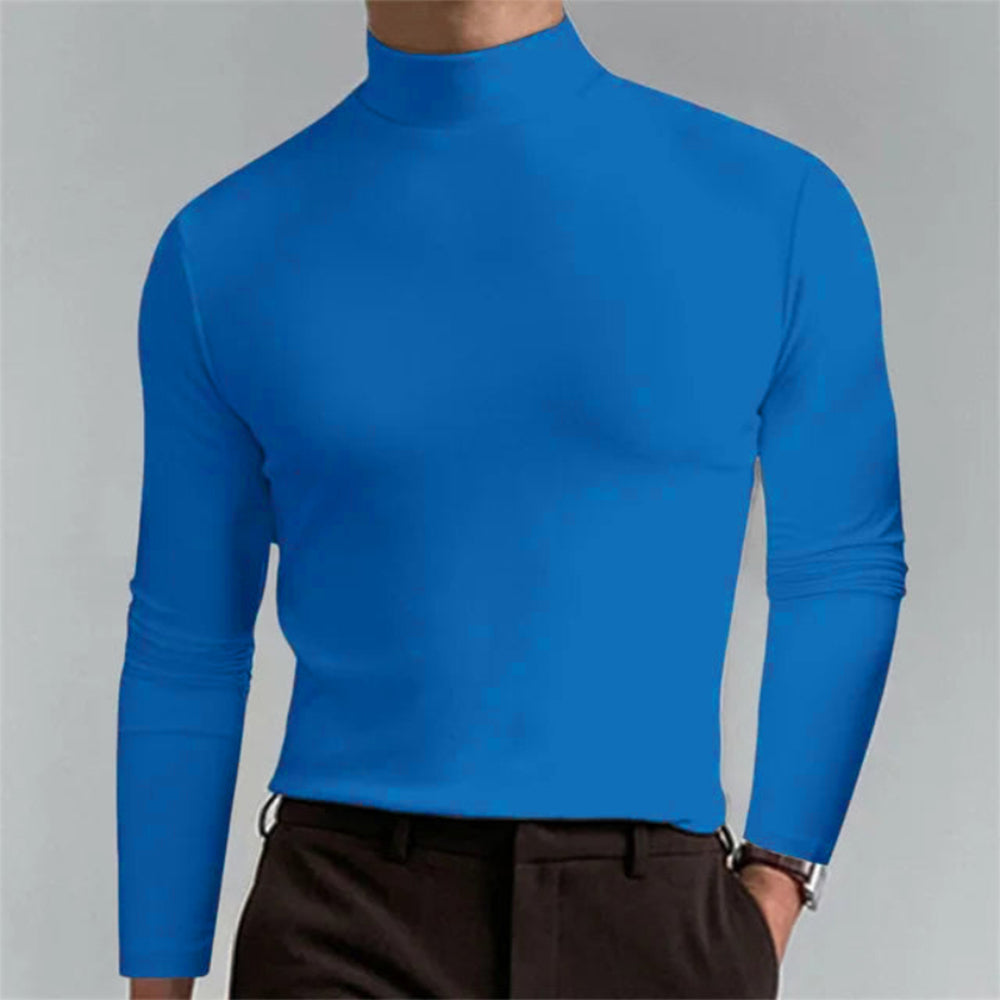 Cozy Mens Slim Fit Winter Fleece Sweater