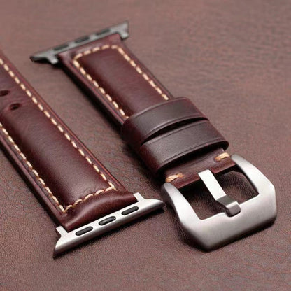 Premium Leather Smart Watch Strap