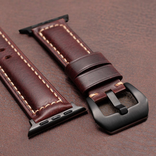 Premium Leather Smart Watch Strap