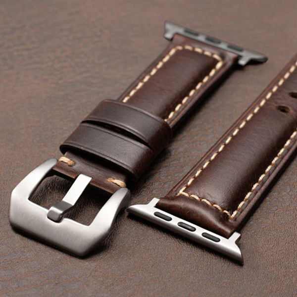 Premium Leather Smart Watch Strap - VogeLuxe
