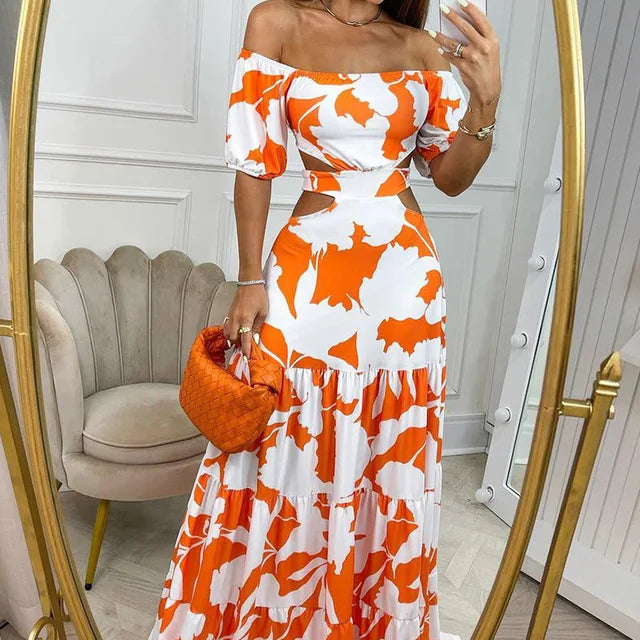 Stylish Women's Long Summer Dress