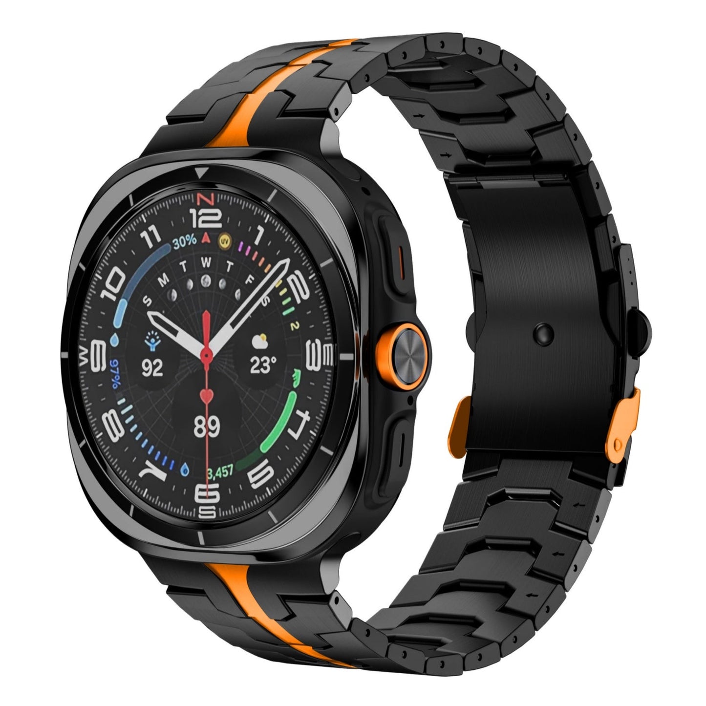Metallic Smart Watch Strap for Latest Devices - VogeLuxe