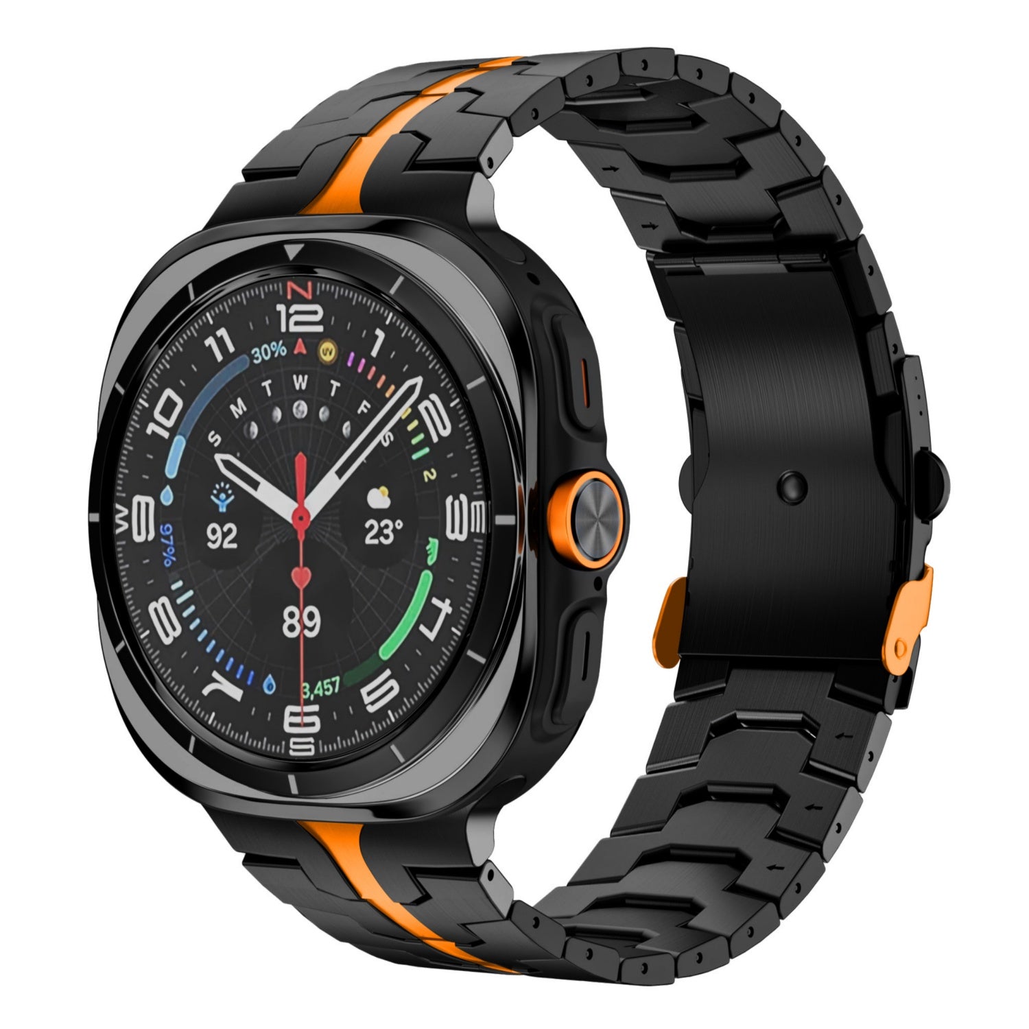 Metallic Smart Watch Strap for Latest Devices - VogeLuxe