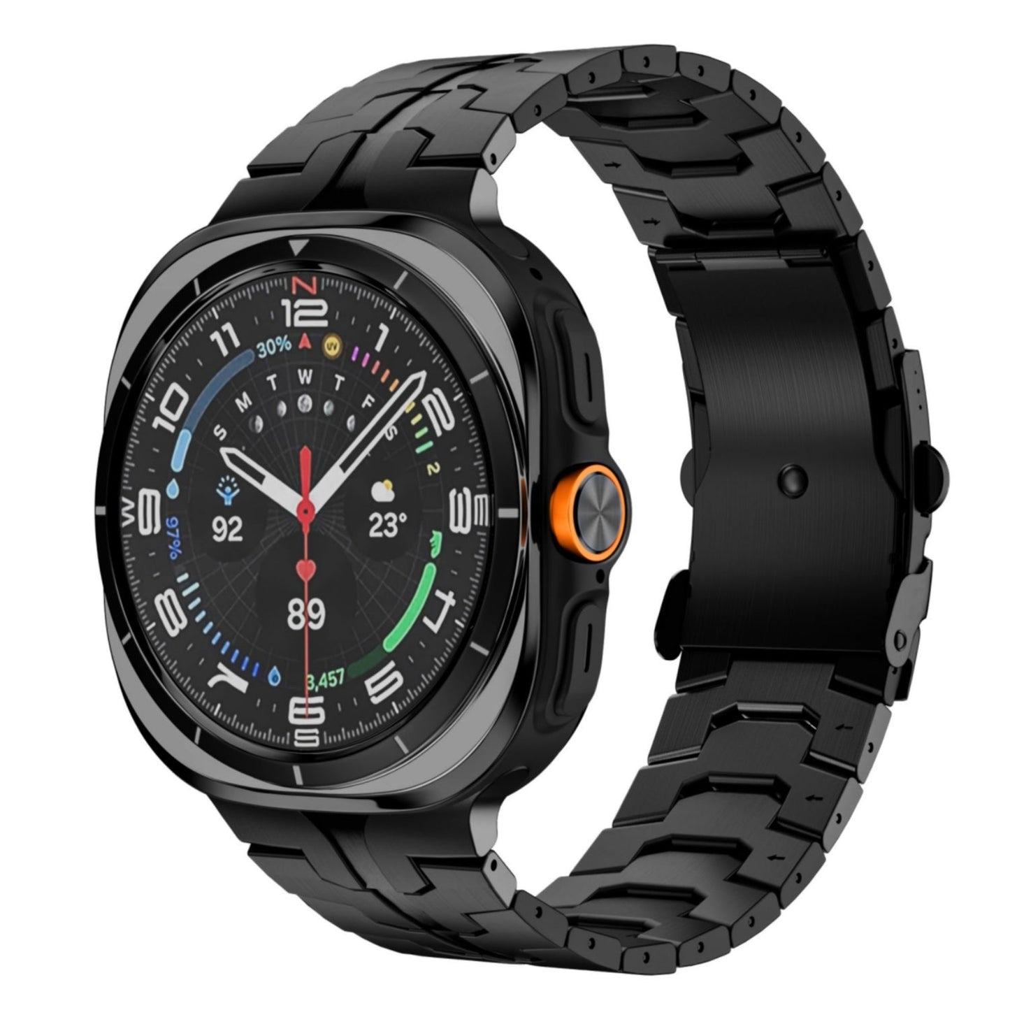 Metallic Smart Watch Strap for Latest Devices