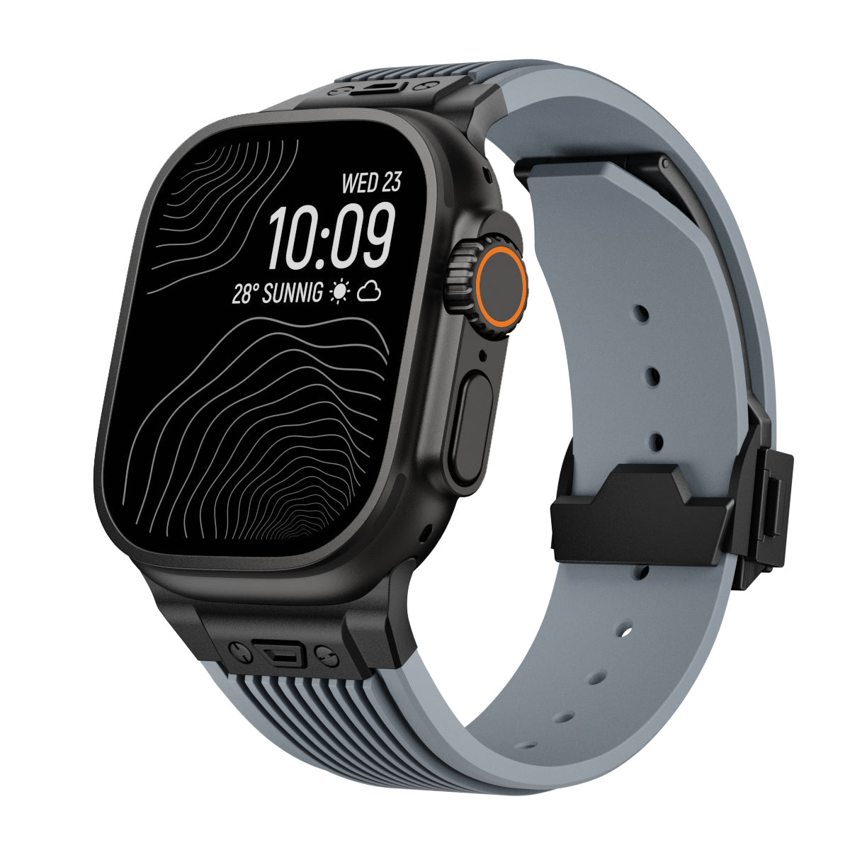 Slim Fit Apple Watch Silicone Strap
