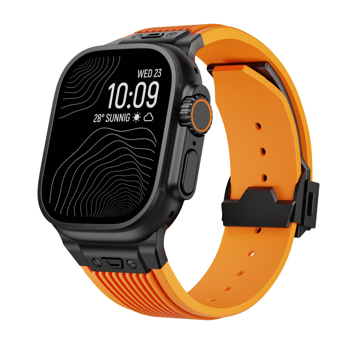 Slim Fit Apple Watch Silicone Strap