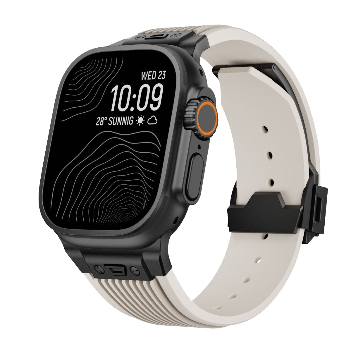 Slim Fit Apple Watch Silicone Strap Band