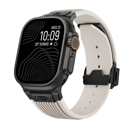 Slim Fit Apple Watch Silicone Strap Band