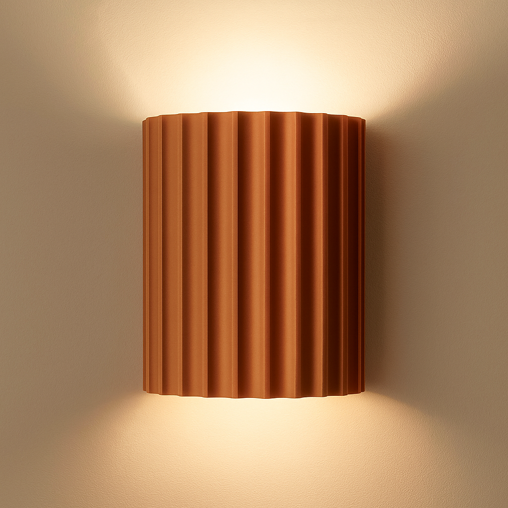 Contemporary LED Wall Lamp | Warm Ambient Light