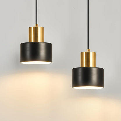 Stylish Gold Pendant Ceiling Light | Adjustable E27 Lamp