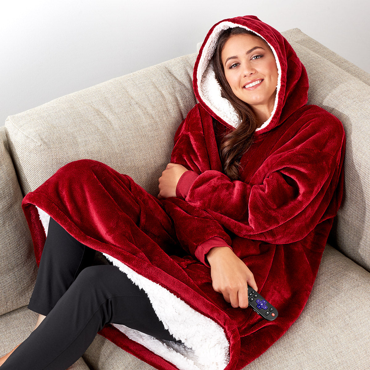 Cozy Oversized Wearable Blanket Sweatshirt