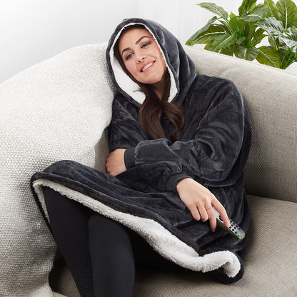 Cozy Oversized Wearable Blanket Sweatshirt