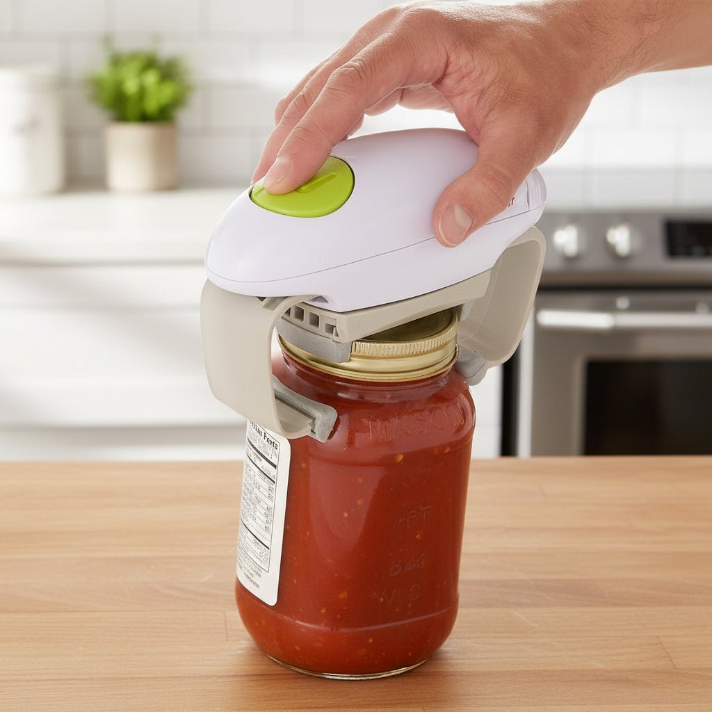 Easy Use Automatic Jar Opener Simple Lid Remover - VogeLuxe
