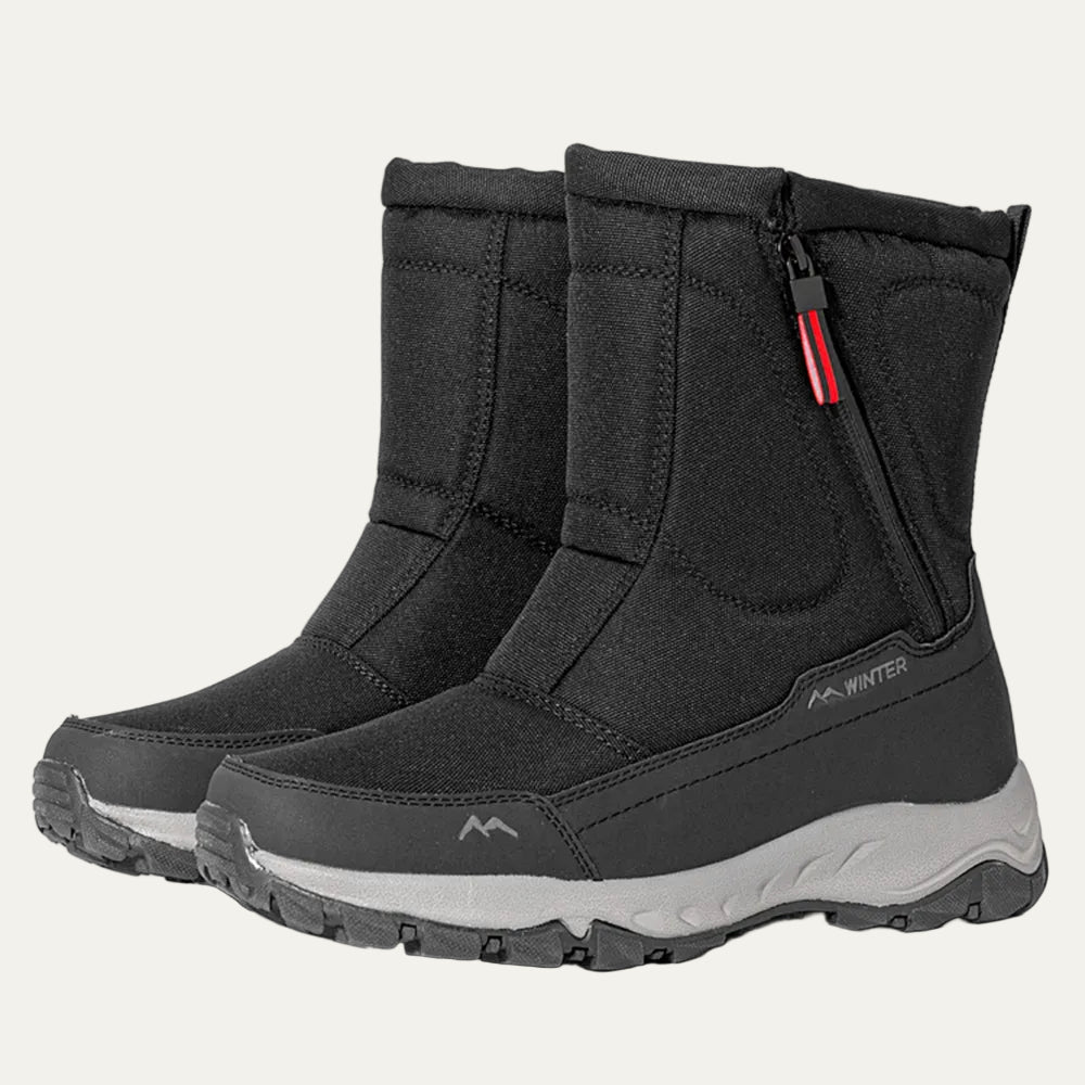 VogeLuxe | Women’s Mid Calf Quilted Winter Snow Boots