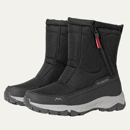 VogeLuxe | Women’s Mid Calf Quilted Winter Snow Boots
