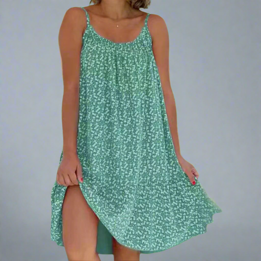 Pretty Floral Sundress for Women