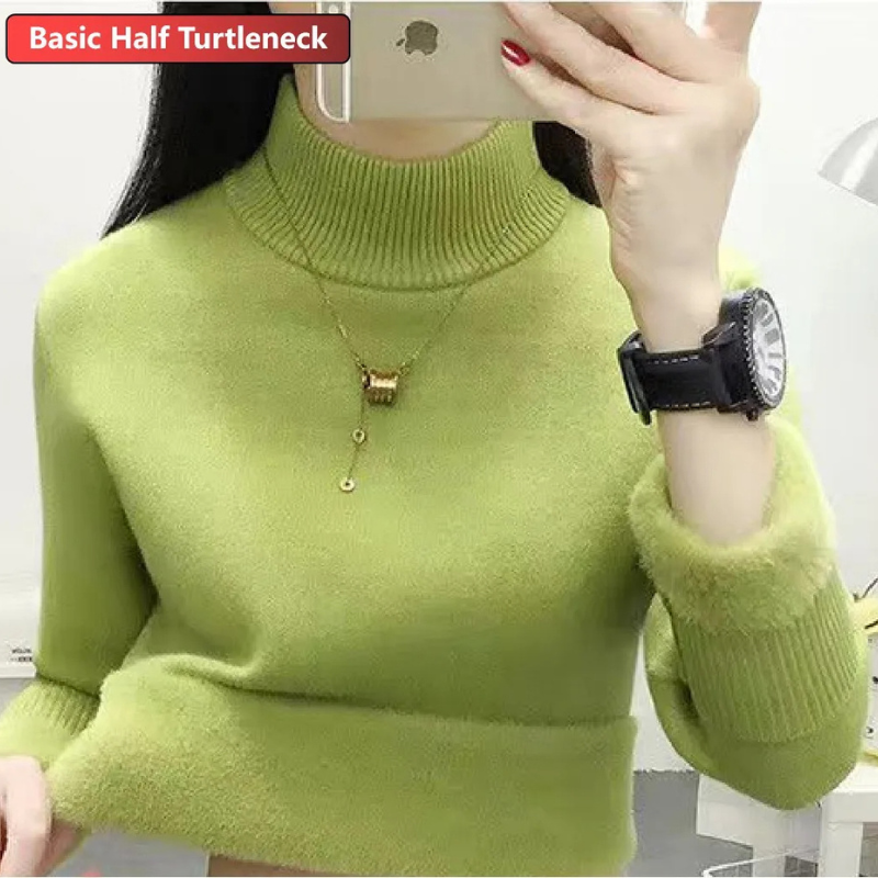 Cozy Women's Fleece Lined Winter Sweater - VogeLuxe