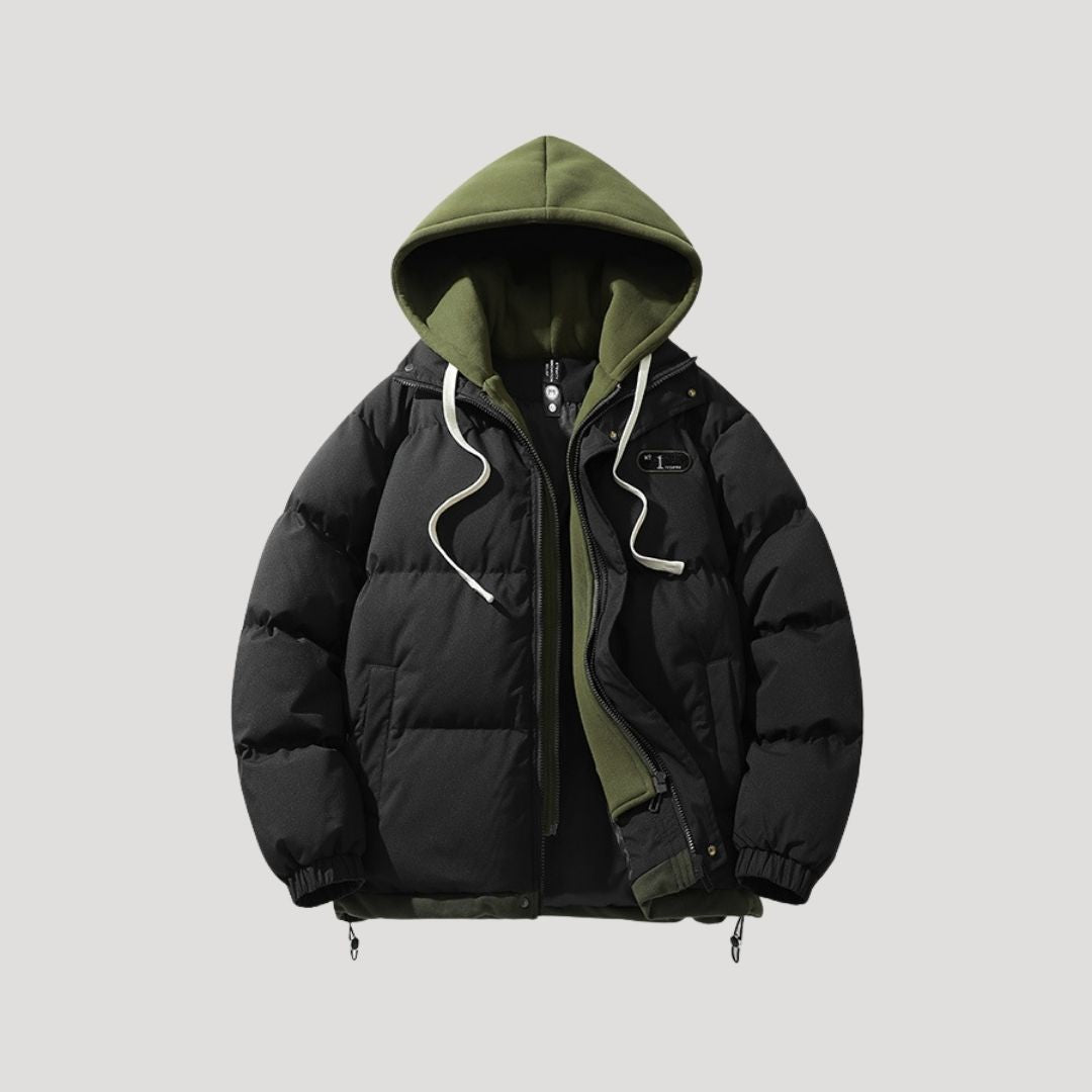 Warm Insulated Men's Winter Parka Jacket