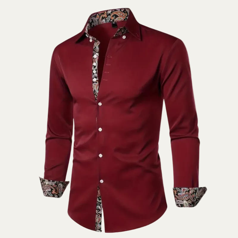VogeLuxe | Men’s Slim Fit Button Down Dress Shirt