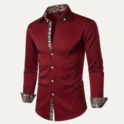 VogeLuxe | Men’s Slim Fit Button Down Dress Shirt
