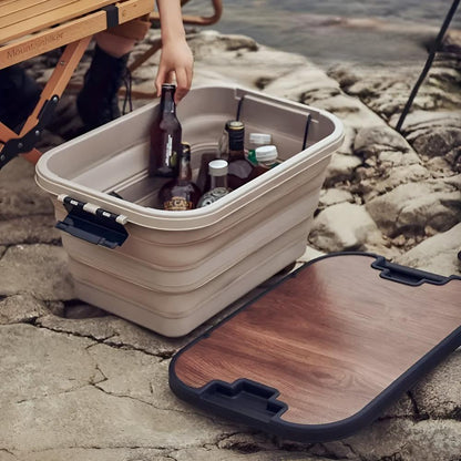 Portable Folding Storage Container for Camping Gear - VogeLuxe