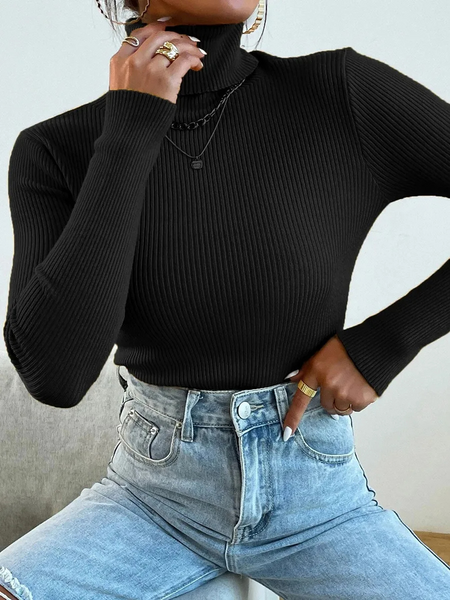 Cozy Fit Women's Winter Turtleneck Sweater - VogeLuxe