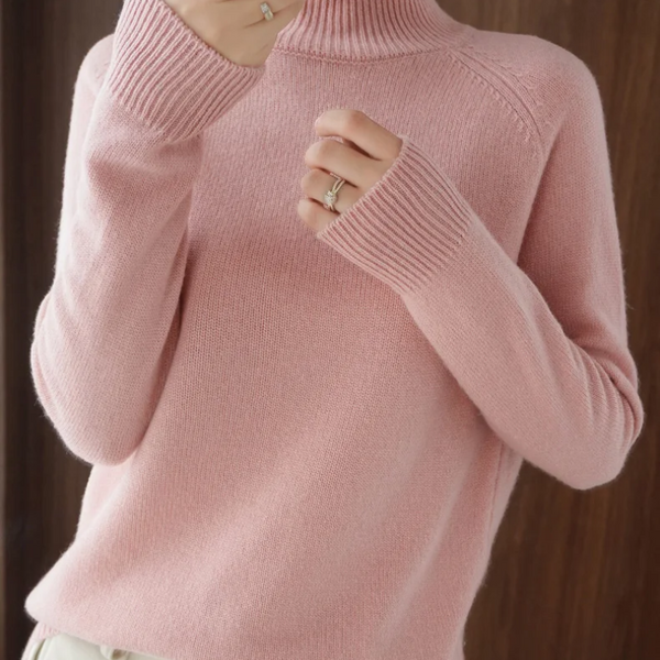 Cozy Women's Crew Neck Winter Sweater