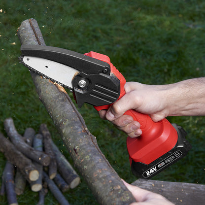 Compact Electric Chainsaw Pruning Tool