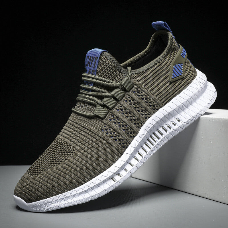 Men's Airy Running Shoes - Flexible Fit Sports Comfort - VogeLuxe