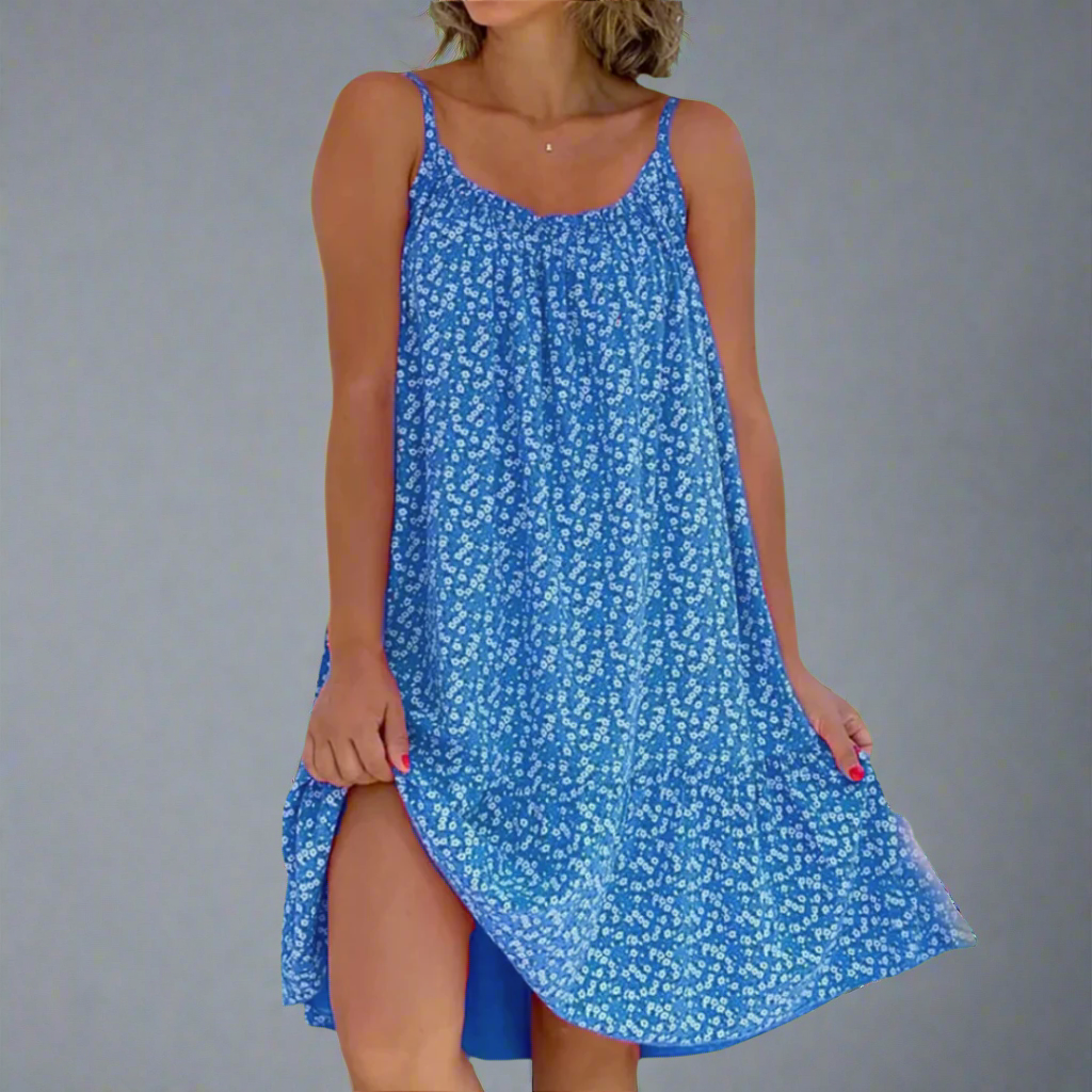 Pretty Floral Sundress for Women