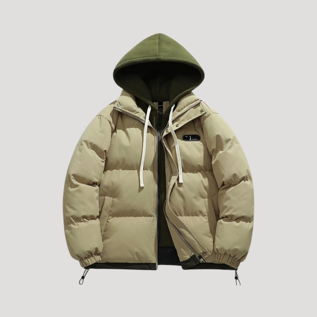 Warm Insulated Men's Winter Parka Jacket