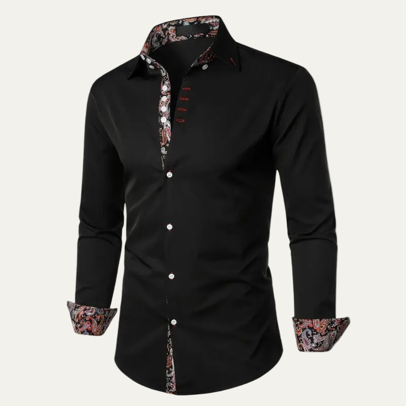 VogeLuxe | Men’s Slim Fit Button Down Dress Shirt