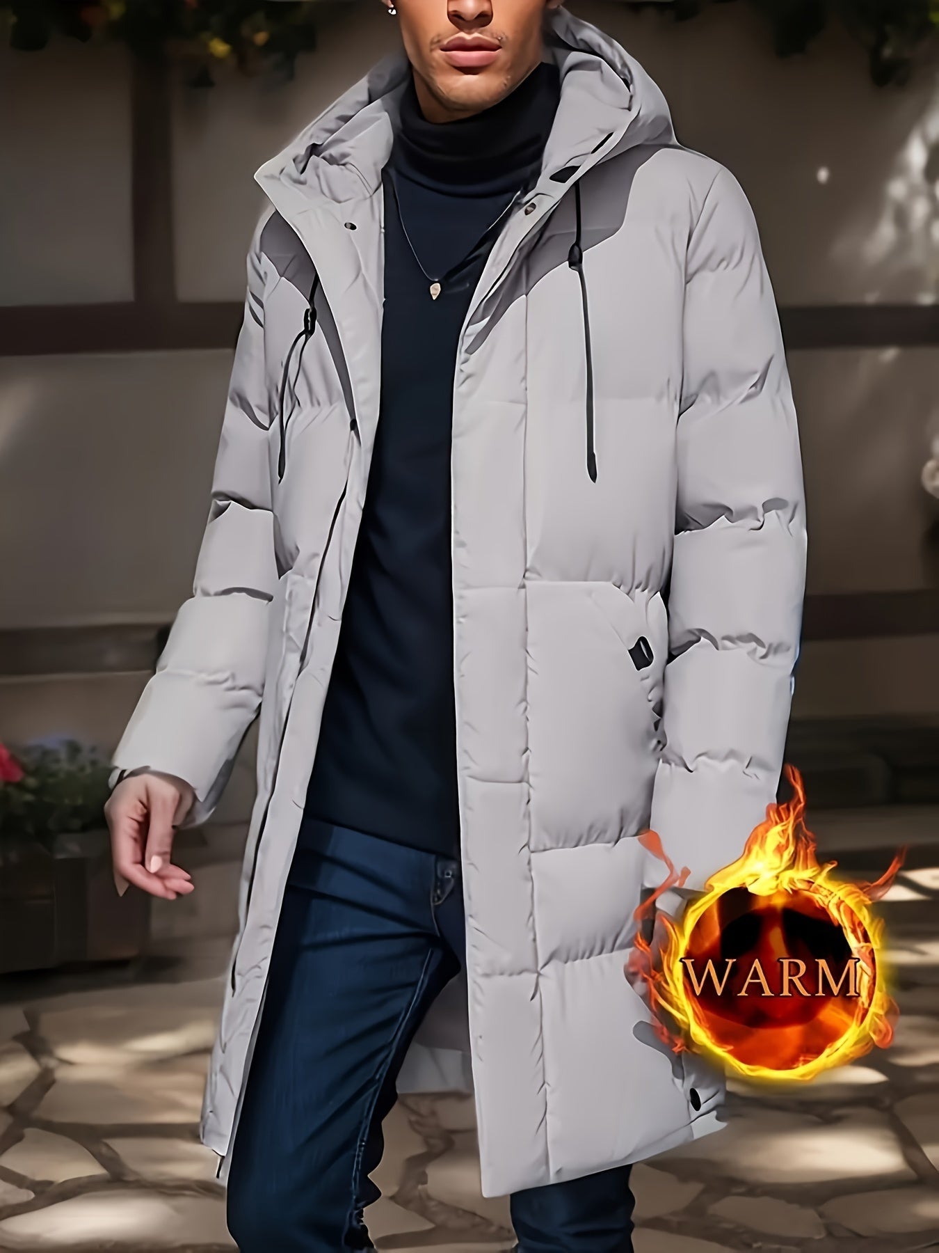 Cozy Mens Fleece Jacket with Collar for Everyday Wear