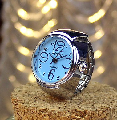 Elegant Leather Smart Watch