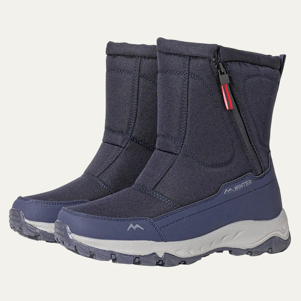 VogeLuxe | Women’s Mid Calf Quilted Winter Snow Boots