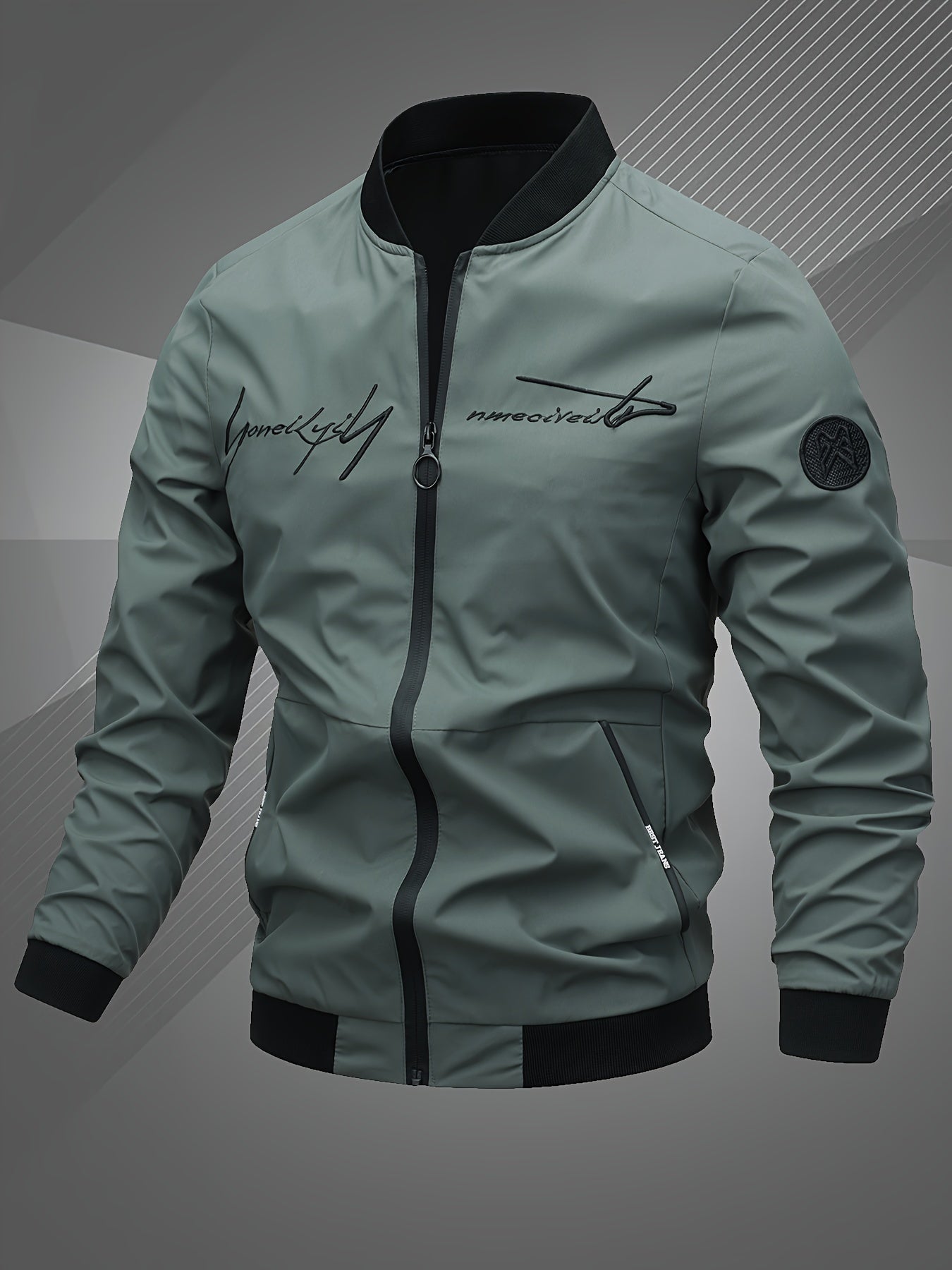 Men's Classic Urban Bomber Jacket - VogeLuxe