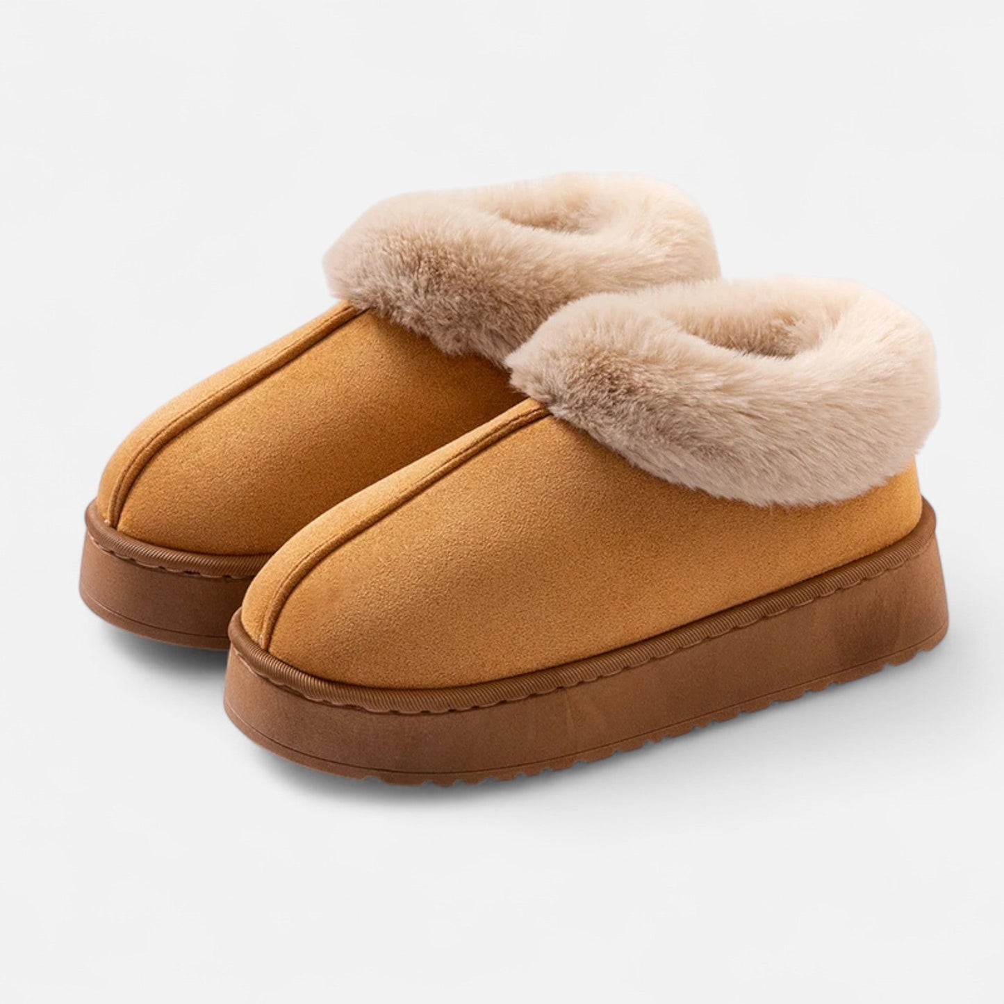 Plush Faux Fur Cozy Women's Slippers - VogeLuxe