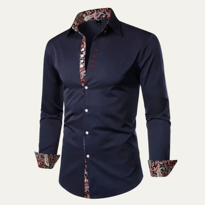 VogeLuxe | Men’s Slim Fit Button Down Dress Shirt