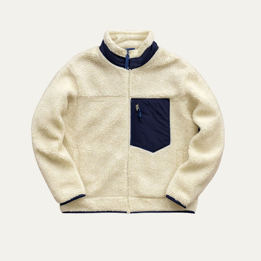 VogeLuxe | Men’s Teddy Full Zip Sherpa Fleece Jacket