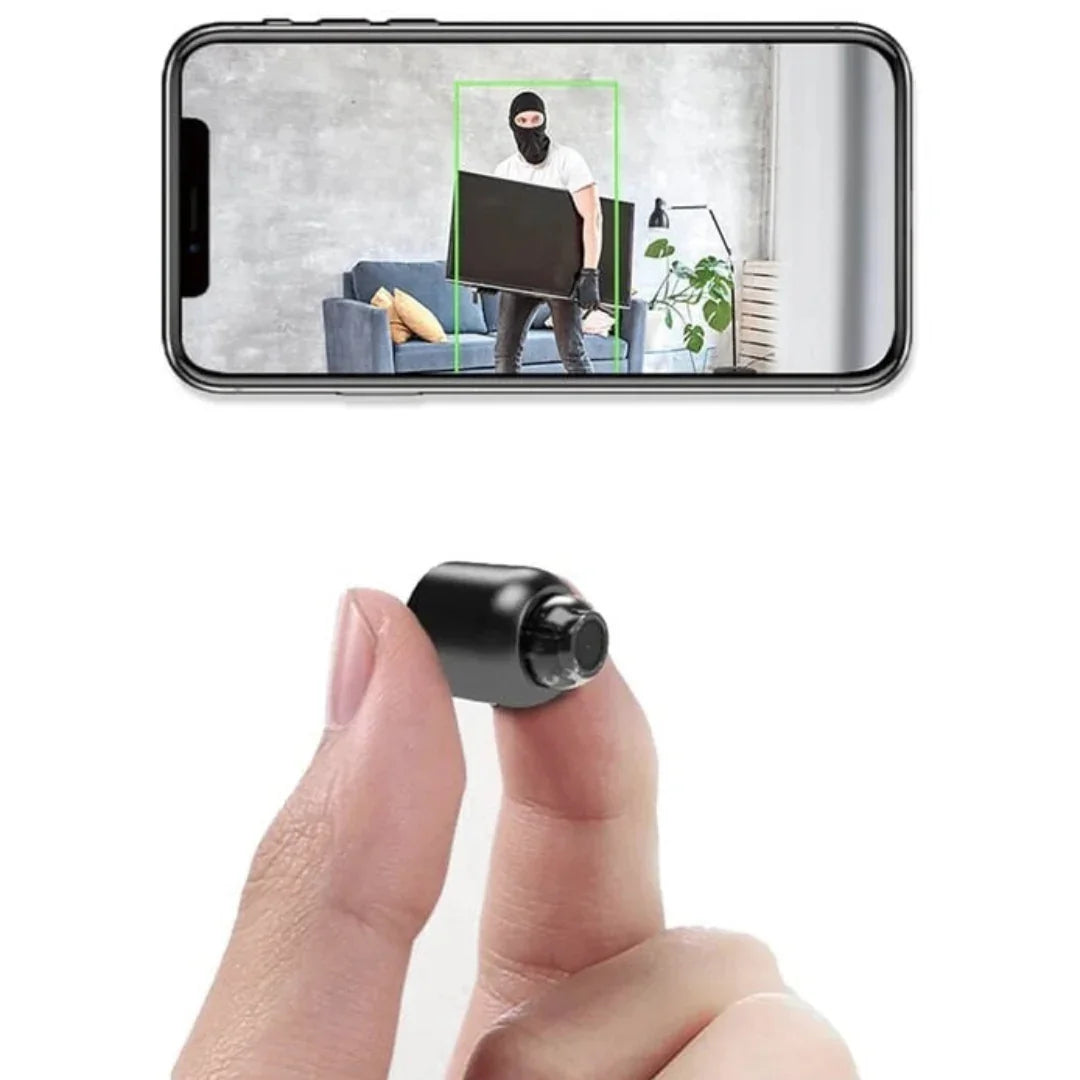Compact Home WiFi Surveillance Camera 1080P HD - VogeLuxe