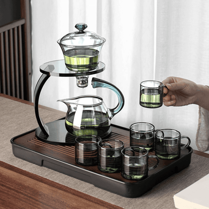 Automatic Glass Tea Infuser with Magnetic Release