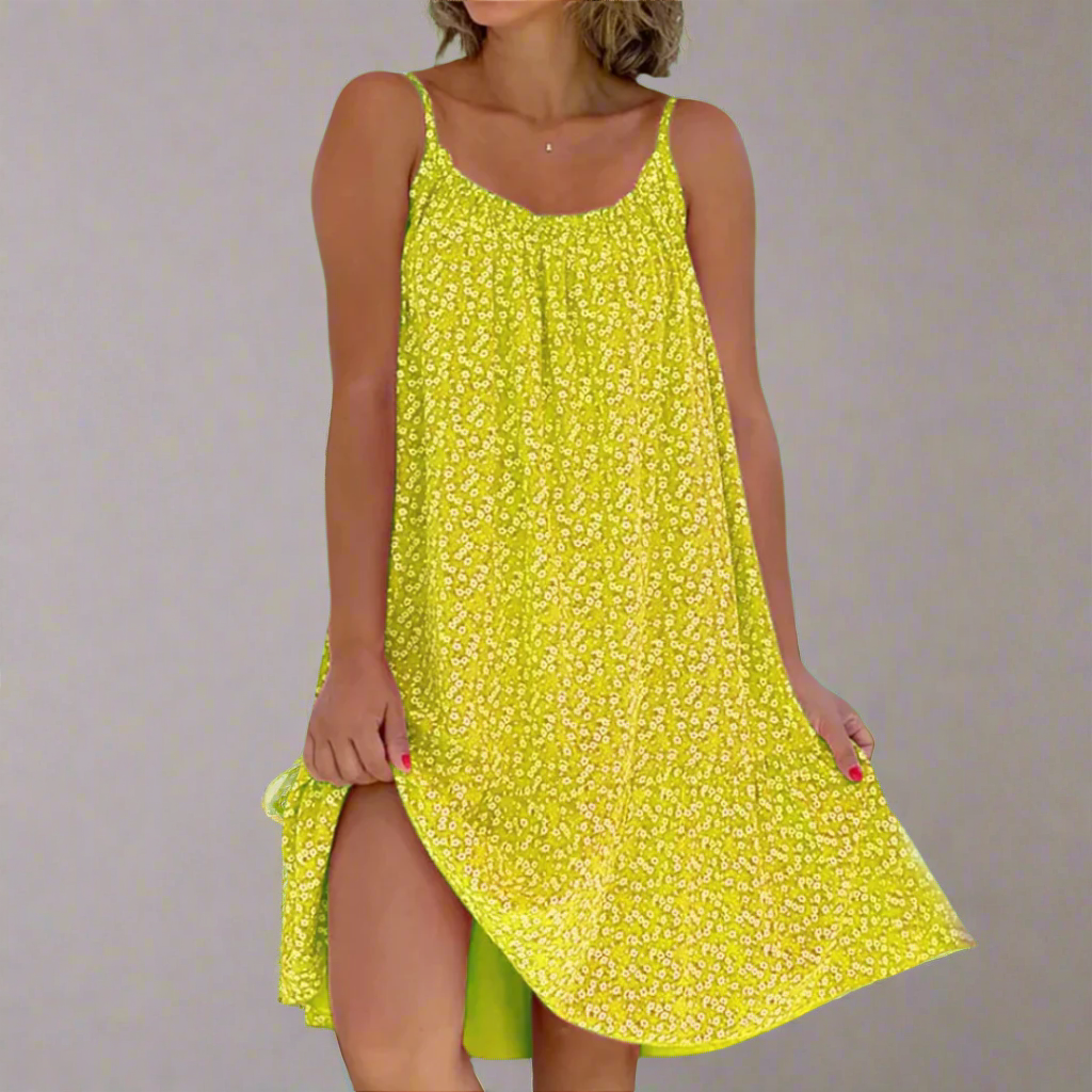 Pretty Floral Sundress for Women