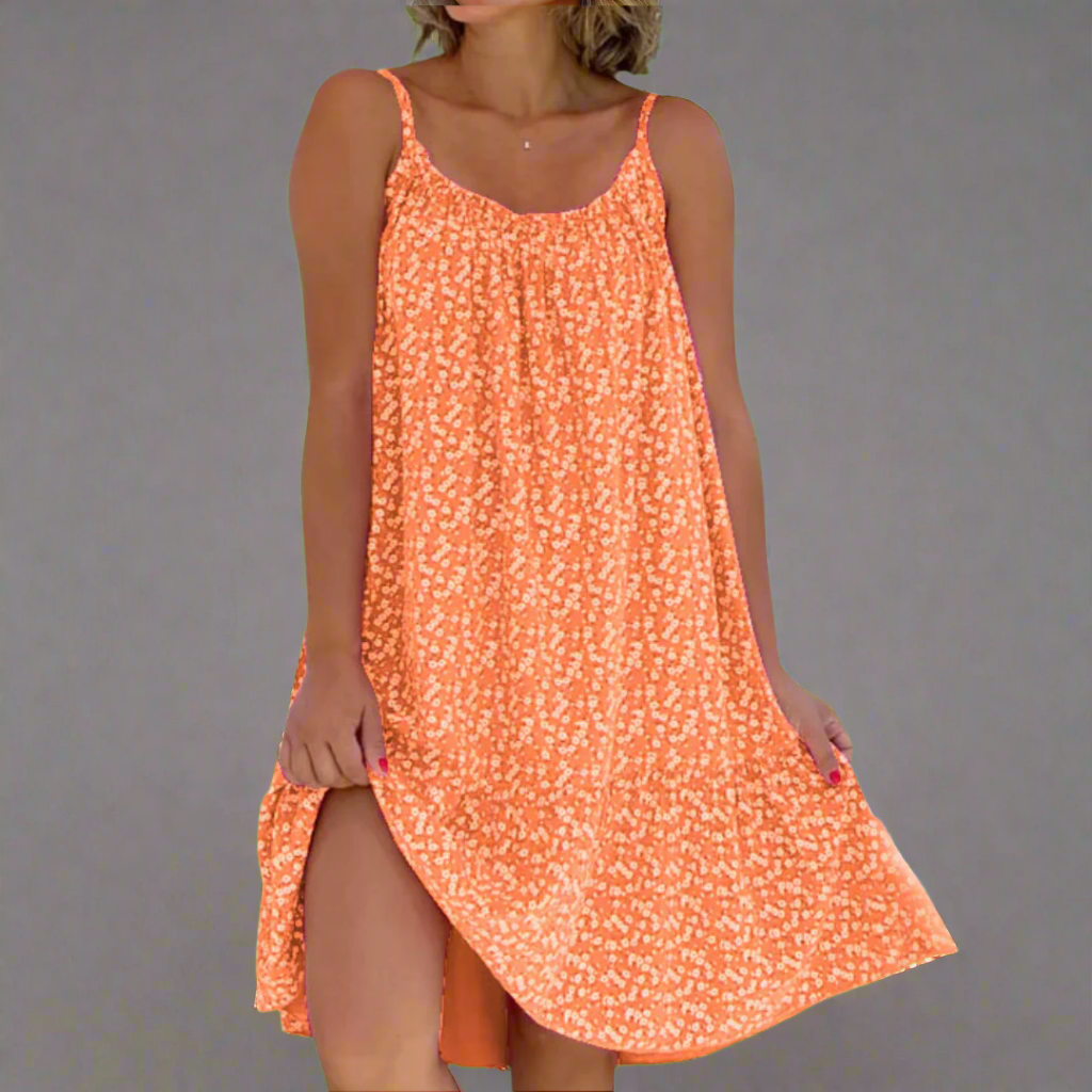 Pretty Floral Sundress for Women