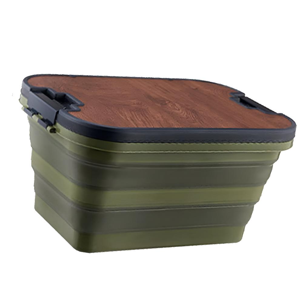 Portable Folding Storage Container for Camping Gear