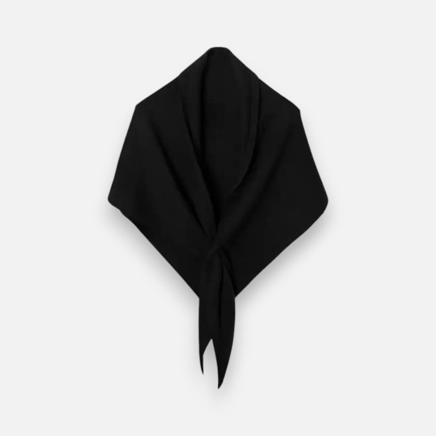 Soft Oversized Wool Blend Triangle Scarf Wrap