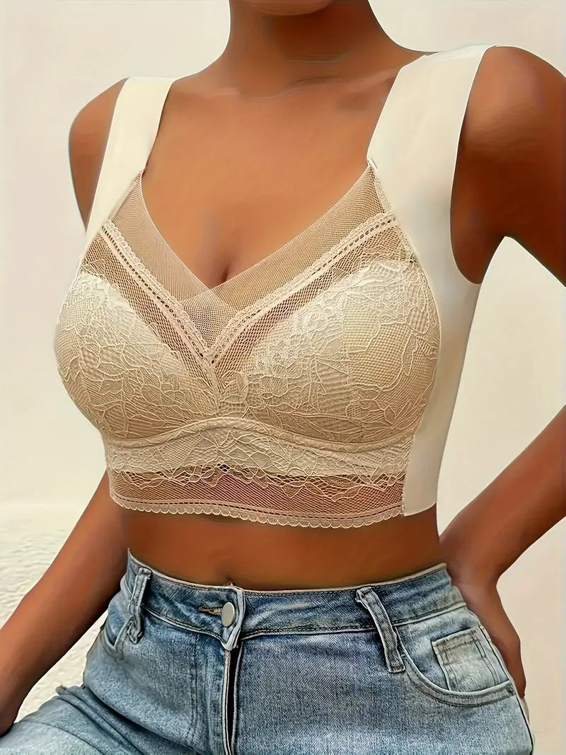 High-Impact Supportive Wireless Sports Bra